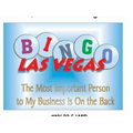 Las Vegas Bingo Photo Hand Mirror (2.5" x 3.5")